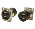 Adapter, Gerade, Polyamid 6, USB-A 2.0-Buchse - USB-A 2.0-Buchse